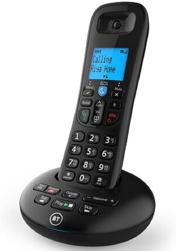 BT 3570 Cordless Home Phone with Nuisance Call Blocking and Digital Answer Machine, Single Handset Pack