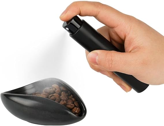 watchget Coffee Bean Dosing Cup & RDT Spray Bottle Kit, Black