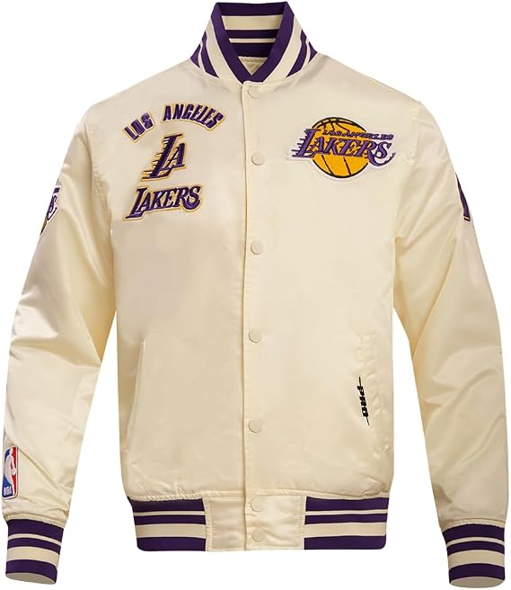 Pro Standard Mens NBA Retro Classics Satin Jacket