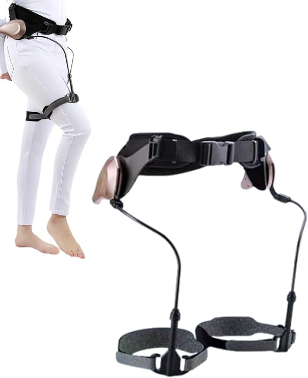 Robotic Exoskeleton Legs, Bionic Exoskeleton Walking Assist, No Batteries Required, Operates on the Pendulum Principle, Wearable Leg Walk Training Walking Aid for Elderly Leg Lift, Hiking