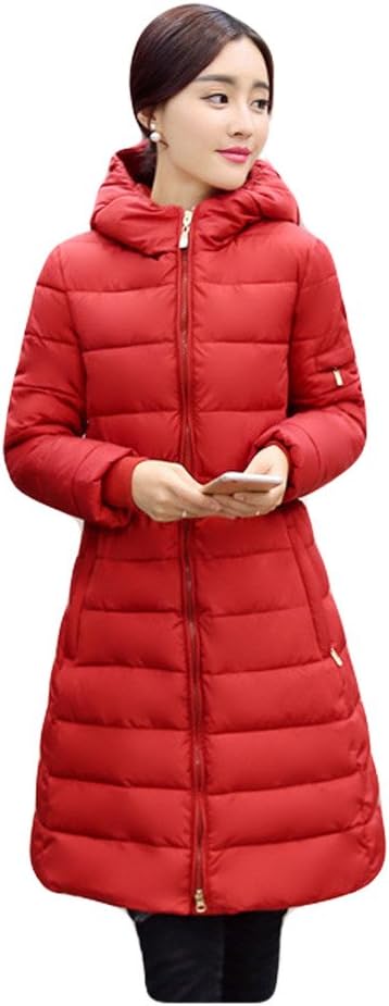 Legou Women Slim Fit Thick Long Eiderdown Coat