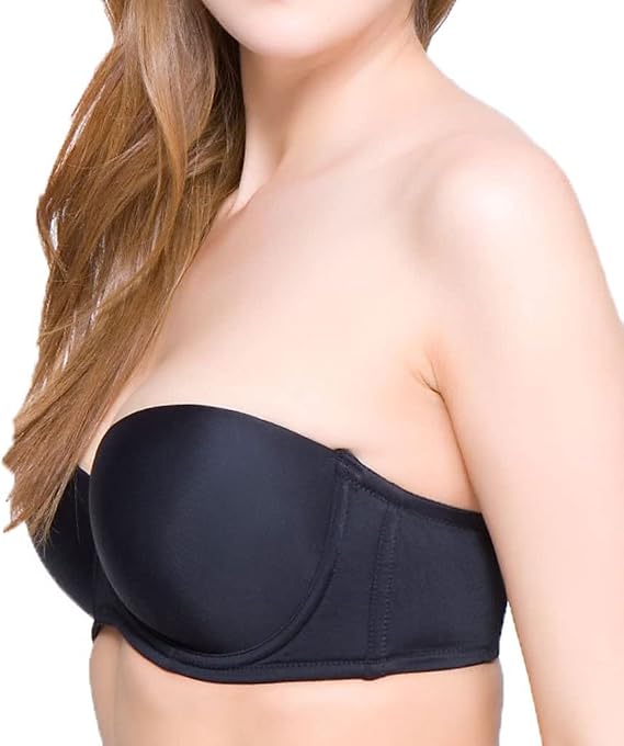 QT Women's 1103 Seamless Molded Cup 5 Way Convertible Bra