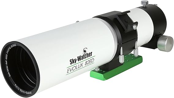 Sky-Watcher Evolux 82ED Doublet Apo Refractor Telescope- Compact and Procurable Optical Tube for Affordable Astrophotography, White (S11310)