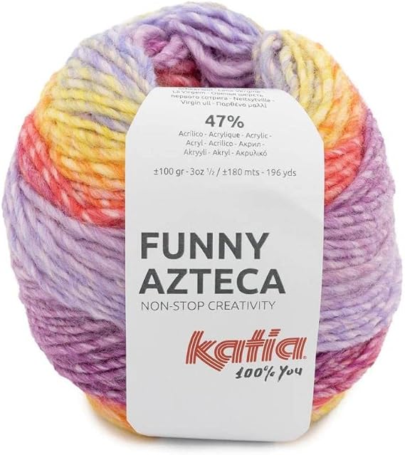 Katia Funny Aztec Wool Ovillo.
