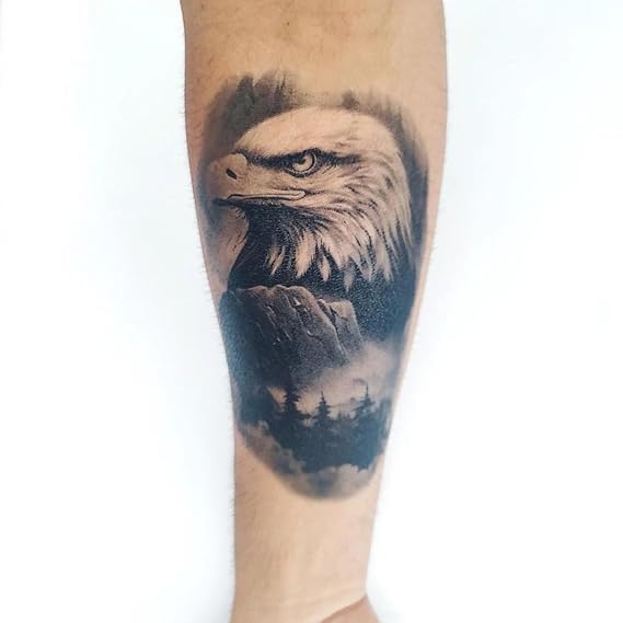 American Eagle Tattoo - Temporary Tattoo/Eagle Temporary Tattoo