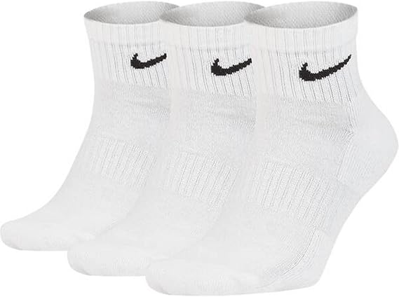 Nike 3 Pack Unisex Adult U NK V CUSH ANKLE Socks