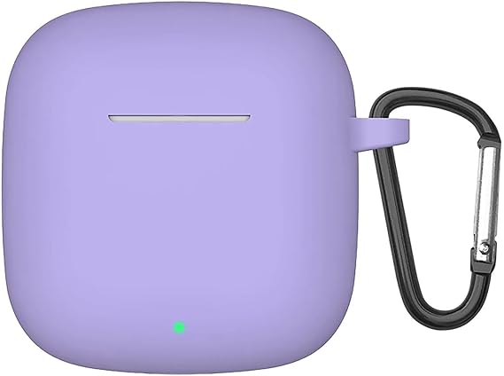 Nanospace Huawei FreeBuds SE 2 İle Uyumlu yumuşak kapak darbeye Karşı Koruma yıkanabilir konut Anti toz Kılıfı Lİla Renk