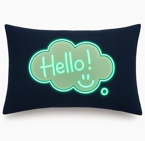 Illuminated Apparel Glow Sketch Interactive Glow in The Dark Pillowcase (Dream Cloud)