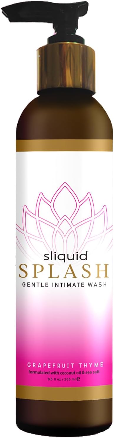 Sliquid Splash Feminine Wash for Women, Grapefruit Thyme, 8.5 Oz
