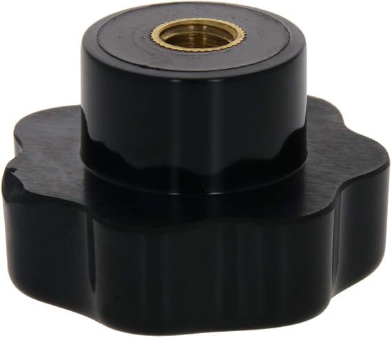 Othmro 2Pcs Clamping Handle Screw Knobs Handle Star Knob M10 x 50mm Female Thread