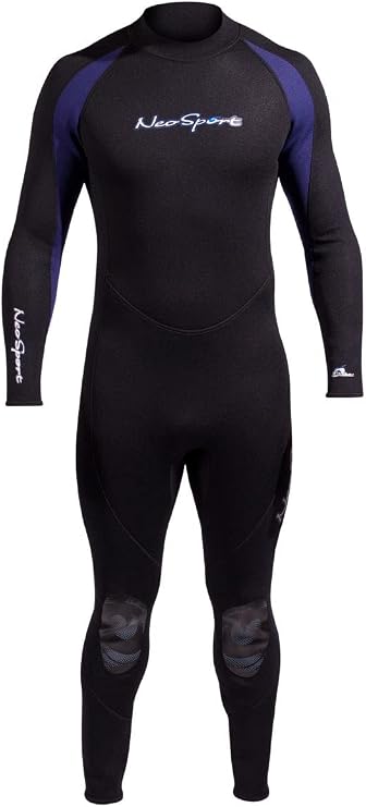 Neosport 3/2mm Men's Neoprene Back Zip Jumpsuit