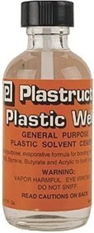 Plastruct Plastic Weld w/applicator 2oz Bottle