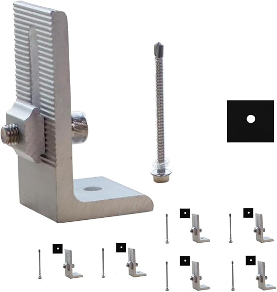 Solar Panel Mounting Bracket L Shape for Split Tin Bracket