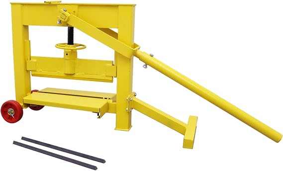 INTSUPERMAI Paving Tool Block Splitter with Wheels Concrete Landscaping Stone Brick Cutter