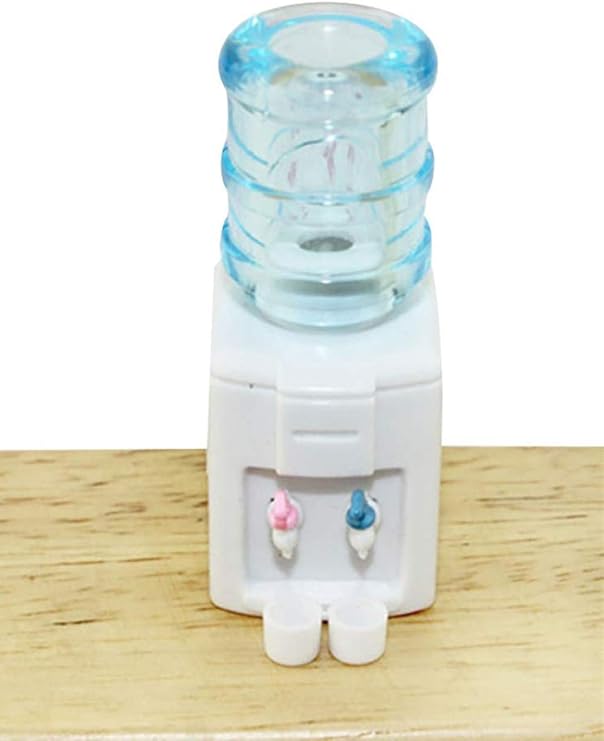 Dollhouse Decoration Accessories, Miniature Life Play Scene Model Doll House Accessories Mini Water Dispenser (A)