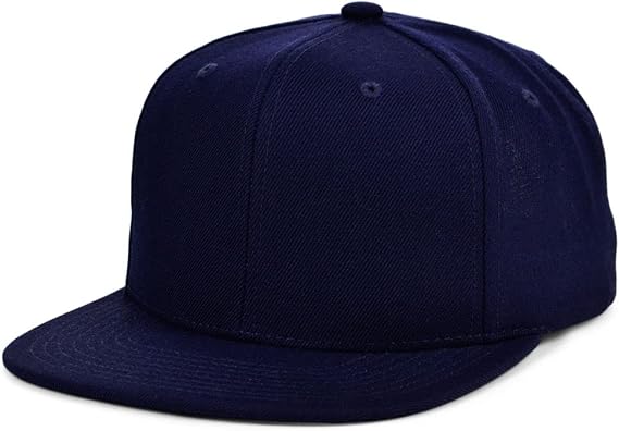 Mitchell & Ness Blank Basic Classic Adjustable Snapback Cap, Navy