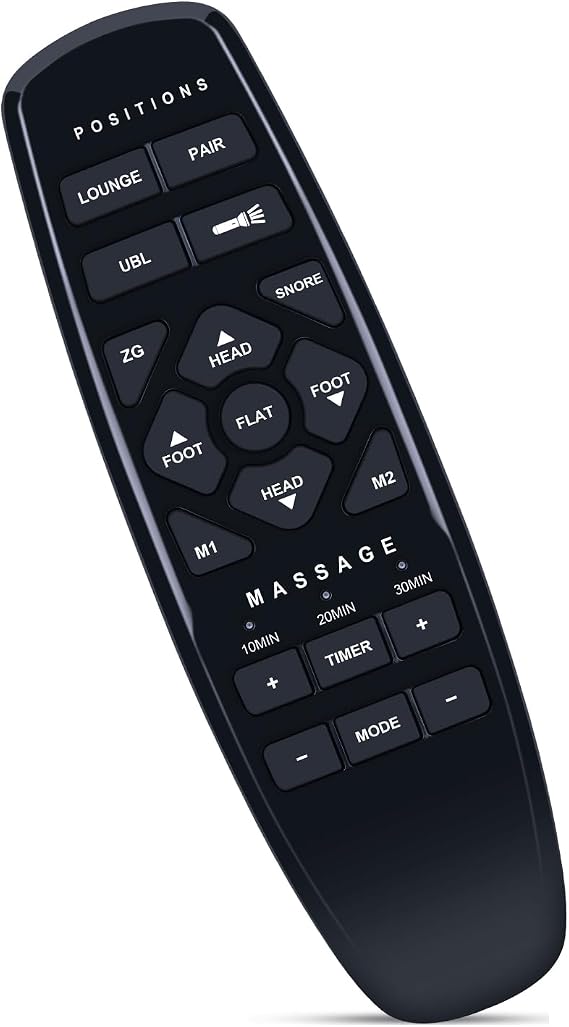 ZWP Replacement Remote Control for iDealBed iQ5 Adjustable Bed Base
