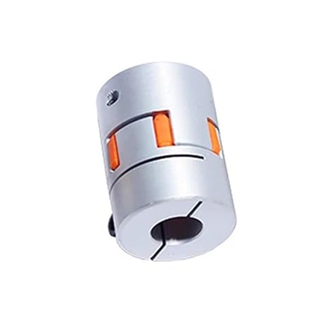 D30L40 4 Jaws Aluminium Plum Coupling Encoder CNC Stepper Motor Shaft Component Spider Flexible Coupler Grooved elastic(11x12.7mm)