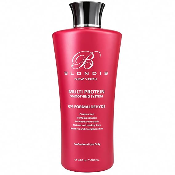 Multi Protein Smoothing System Formaldehyde-Free Hair Treatment with Collagen & Amino Acids 33.8 fl oz / 1000 mL