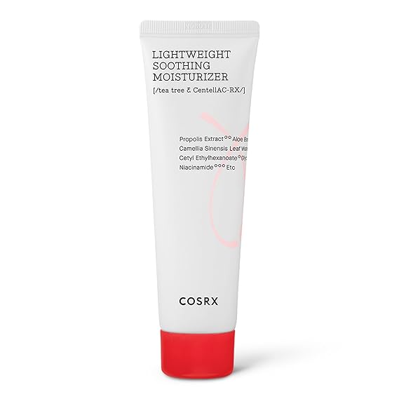 COSRX Acne Lightweight Soothing Moisturizer with Aloe Vera, 2.70 fl.oz