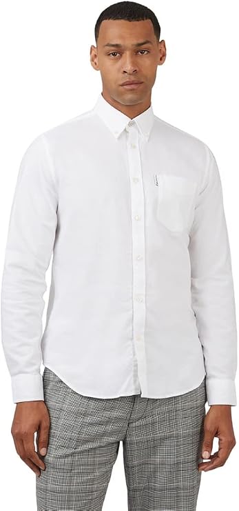 Ben Sherman Mens Oxford Casual Button Up Shirt