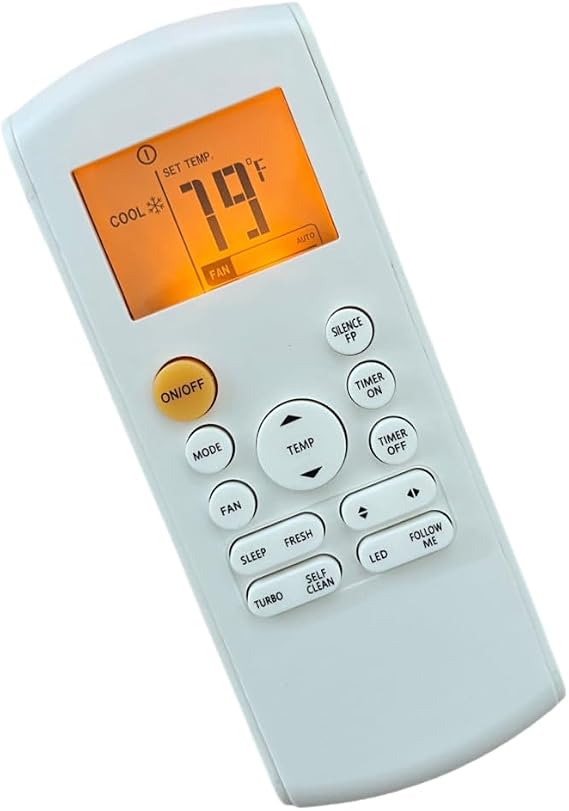 1pc Replacement Remote Control For MRCOOL FRIMEC Klimaire RG57B1/BGE RG57B2/BGE RG57B/BGE RG57/BGE RG57A/BGE RG57A6/BGEF