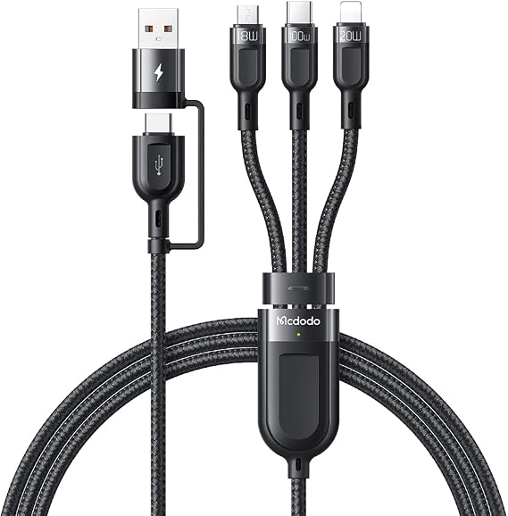 Mcdodo Ca-8800 100w 3İn2 Pd Hizli Data-Şarj Kablosu 6a 1.2m - Sİyah