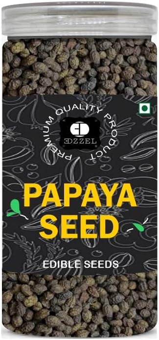 EDZZEL Dry Roasted Papaya Seeds 10 Oz / 283.50 Gram (Set Of 1)