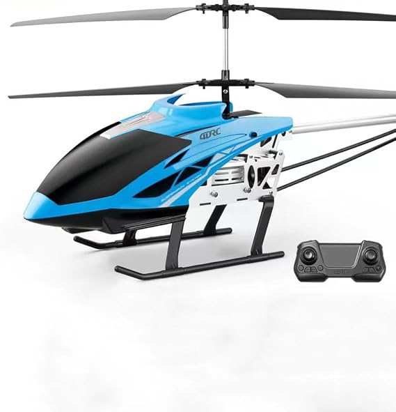 Red Large Fall Resistant Rc Helicopter 3.5 Channels Remote Control Helicopter Toys Gift with LED Light Night