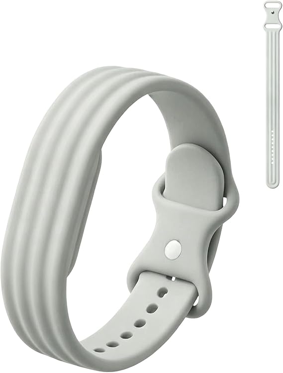 Google Fitbit Airシリコンスポーツバンドに対応 – 耐久性のあるアウトドアアーマーストラップ、ソフトで通気性のあるリストバンド交換用、フィットネス、ハイキング、ランニングに対応。