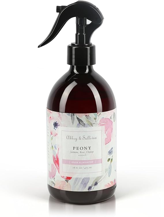 Abbey & Sullivan Odor Eliminator, Peony, 16 oz