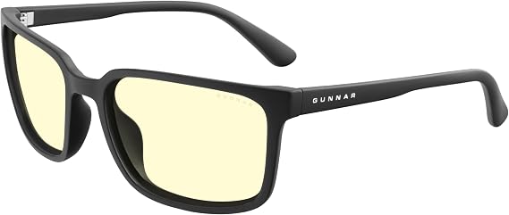 Gunnar Mammoth Onyx Gaming Glasses Amber Lens