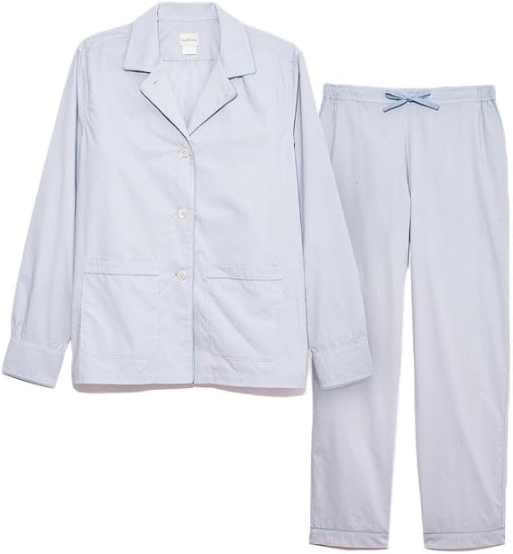 The Sleep Code Organic Cotton Classic Long PJ Set