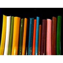 Devardi Glass Boro Rods, COE 33, Mixed Colors, 1 lb