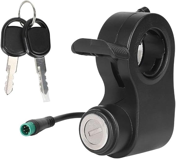 プラスチック5ピンセキュリティ電気ドアロック Kukirin用 G2/Pro/Max電動スクータードアロックアクセサリー