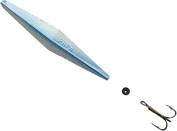 Buzz Bomb Jig, 2", Pearl Blue