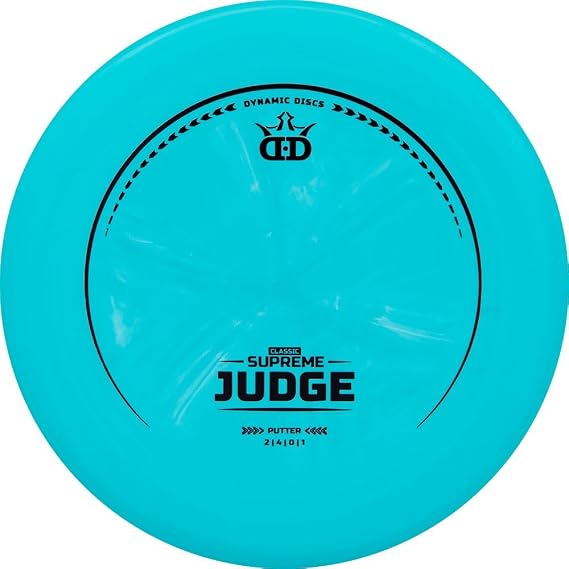 Dynamic Discs Classic Supreme Judge Putter Golf Disc - Colors Will Vary