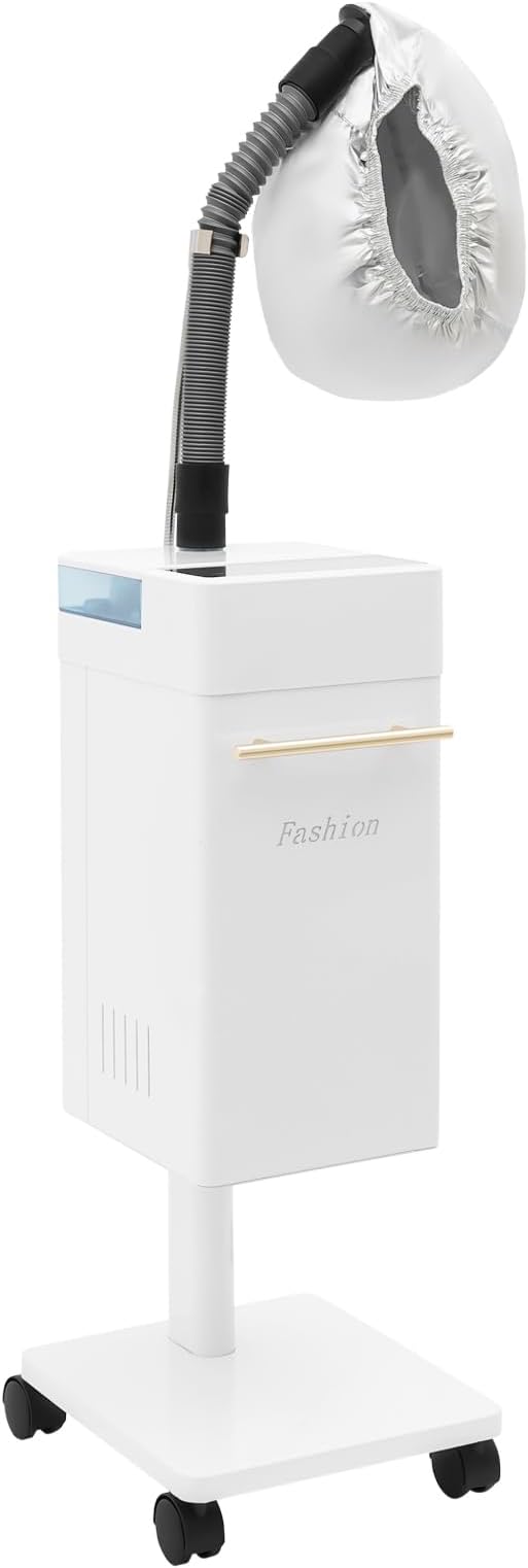 Professional Nano Hair Steamer - 600W 110V Multi-Function Micro Mist Hair Processor for Salon & Home Hair Care, Repair & Styling