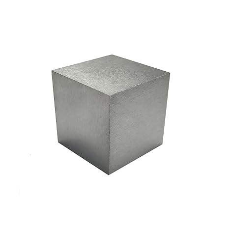 Tungsten Cube High Density Unique Element Metals 99.95% Purity Purity Teaching Tool Material Hobby Collection DIY Experiment-20 * 20 * 20mm