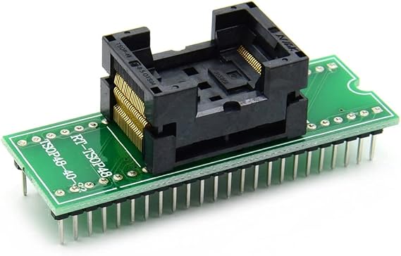 TSOP48 to DIP48 Adapter TSOP48 Socket for RT809H & for XELTEK USB Programmer