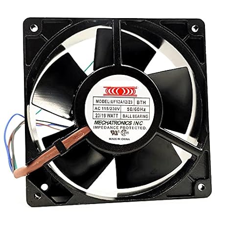 UF12A12/23 BTH 120mm Fan, 115-230V 23W 12012038mm axial Fan