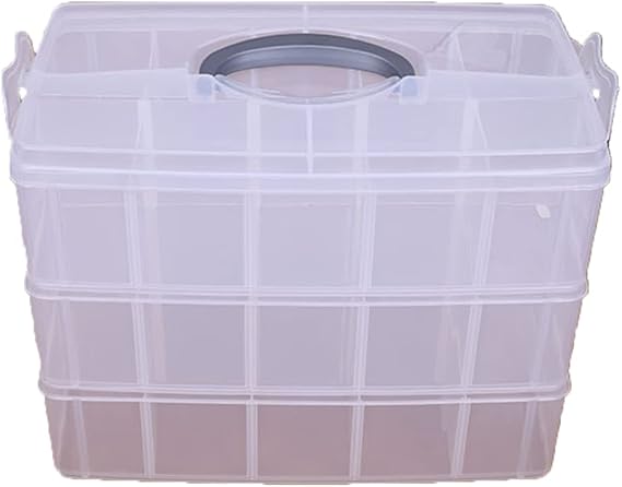 Multi-function Large 7 layer Removable, Plastic Storage Box Cosmetics Jewelry