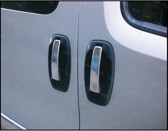 EBAL OTO AKSESUAR Krom Kapı Kolu 5 Kapı 2008 Üzeri Paslanmaz Çelik Fiat Fiorino ile uyumlu