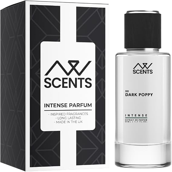 Black Opeyum - Inspired Perfume - 50ml Intense Spray (Extrait De Parfum) For Women - Luxury Fragrance - Highly Concentrated Long Lasting Quality - 99 Dark Poppy (50 ML)