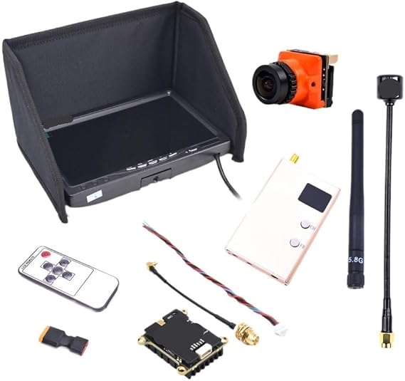 FPV Kit Combo System 1500TVL 1.6W 1600MW 2.5W 2500M 3W 64CH VTX RC832S RC832 7 Inch Monitor For Frame Kit Fit For FPV(Only Camera)