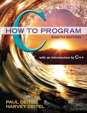 C How to Program