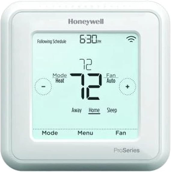 Honeywell TH6320ZW2003 T6 Pro Series Z-Wave Stat Thermostat &, Smart Home