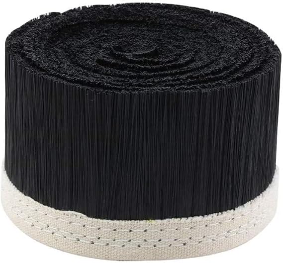 Flexible Nylon Strip Brush for Brush Vacuum Cleaner Engraving Machine Dust Cover CNC Router Spindle Motor (3 meter)