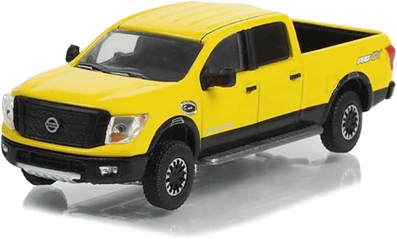 Greenlight 1/64 2018 Titan XD Pro-4X, Solar Flare Yellow, All-Terrain Series 14, 35250-E