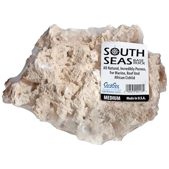 CaribSea, South Seas Base Rock, 3 Pound, Medium